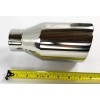 Long Exhaust Tip 2.25" Inlet 4.00" Outlet 8.00" long WDW4008-225-DW