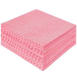 50 Cocina Toallitas, Red,50 Count