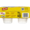 Glad Food Storage Containers, Mini Round (4 Oz) | Small