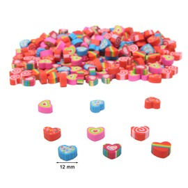 300Pcs Heart Mini Erasers for Kids Bulk, Small Cute Pencil Erasers for Valentines Day Gifts Classroom School Rewards Party Favors