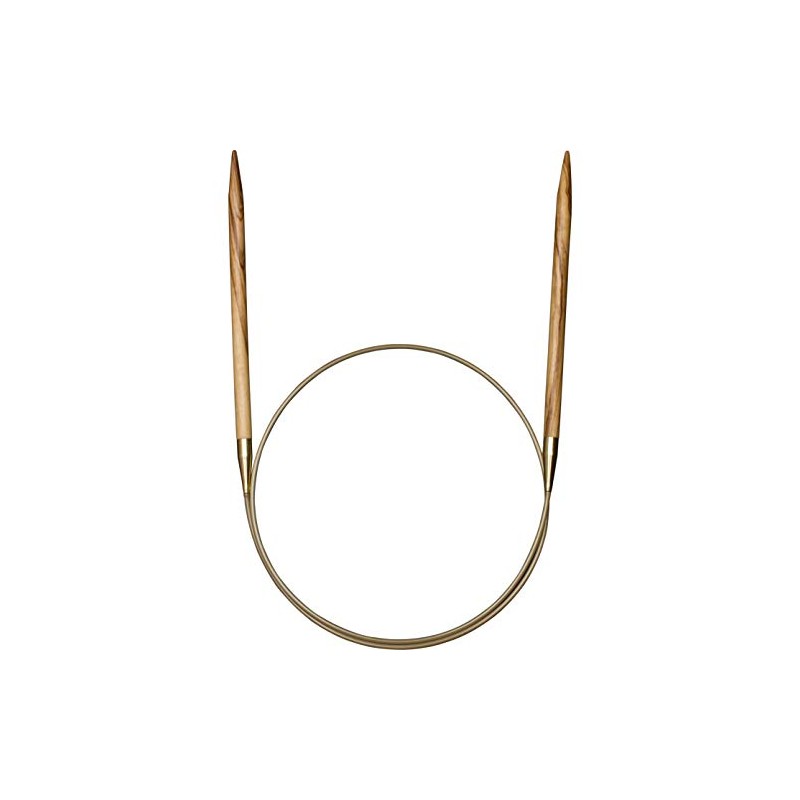 Addi Circular Olivewood Needle 120cm x 7.0mm, 7mm