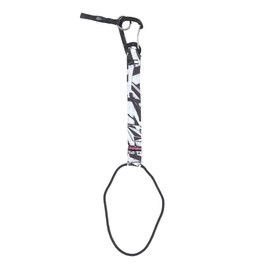 Volcom J67524JA / JP LEASH CORD Snowboard Leash Cord (Board Use/Carabiner Hook) [J67524JA/JP LEASH CORD] Snowy Mountain BWH_Black White, BWH_Black White