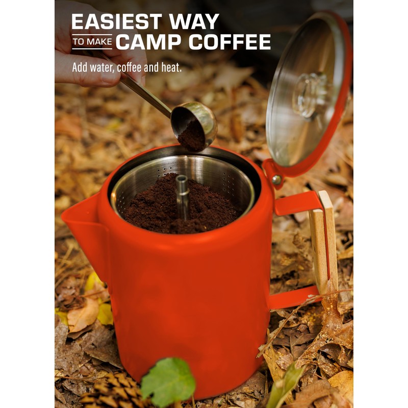 COLETTI Bozeman Camping Coffee Pot — Camping Coffee Makers, Coffee