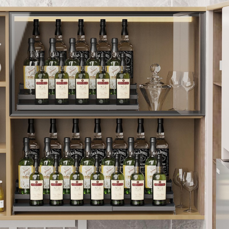 Jojocross Spice Rack Organizer for Cabinet, 3 Tier Expandable Spices