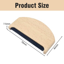 Wool Comb Made of Beech Wood, Cashmere Comb, Sweater Comb, Miracle Brush, Wool Walk, Lint Comb for Wool Sweater, Wool Combs Pilling and Pilling to Remove, Wool Brush Cleaning Tool for Clothing Care