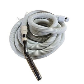 30 ft Beam Compatible Central Vacuum Hose - Lightweight Crush-Proof Design | Perfect Replacement for Older Beam & Compatible Systems | Standard 1.5" Inlet Fit (30 Feet)