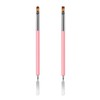 Nail Brushes, Pack of 2 Nail Art Brushes, Dual-Ended Polygel