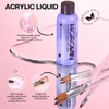 Morovan Acrylic Nail Set Starter Set Complete - 3 Colours