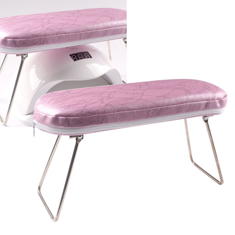 Nail Arm Rest PU Leather Manicure Pillow Cushion Nail Art