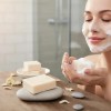 Jabón De Arroz Facial 65g Aclarador Para Rostro Y Cuerpo