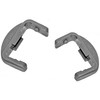 Aspares Front Rail Cap for LAMONA HJA8630 Dishwasher (Set of 2 Pieces)