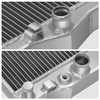 DNA MOTORING 2-Row All Aluminum Radiator Compatible With Chevy Camaro/Firebird