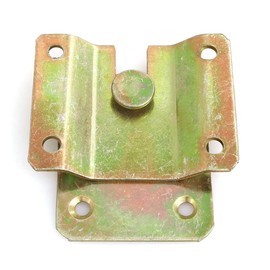 Heyous 4 Sets Frame Hook Metal Hanging Mount Clip Hanger Flush Wall Hanger Interlock Buckle Painting Bracket with Mounting Screws