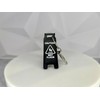 Mini Caution Sign Key chain | Wet Floor Keychain |