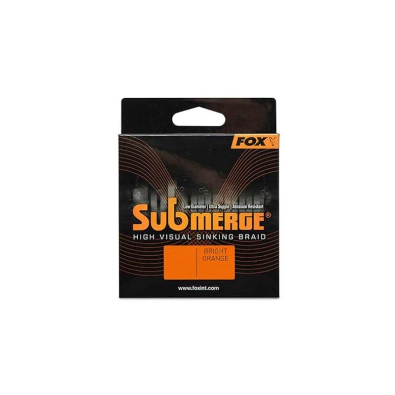 Fox Submerge Orange Sinking Braid - 300 m Braided Fishing
