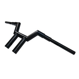 Black New 1.5" Thick Tube 10" Rise T-Bars Handlebar Drag fit for Harley Softail Breakout FXSB FLSTC FLSTN FLSTFB FLS 1993-2024 (Small)
