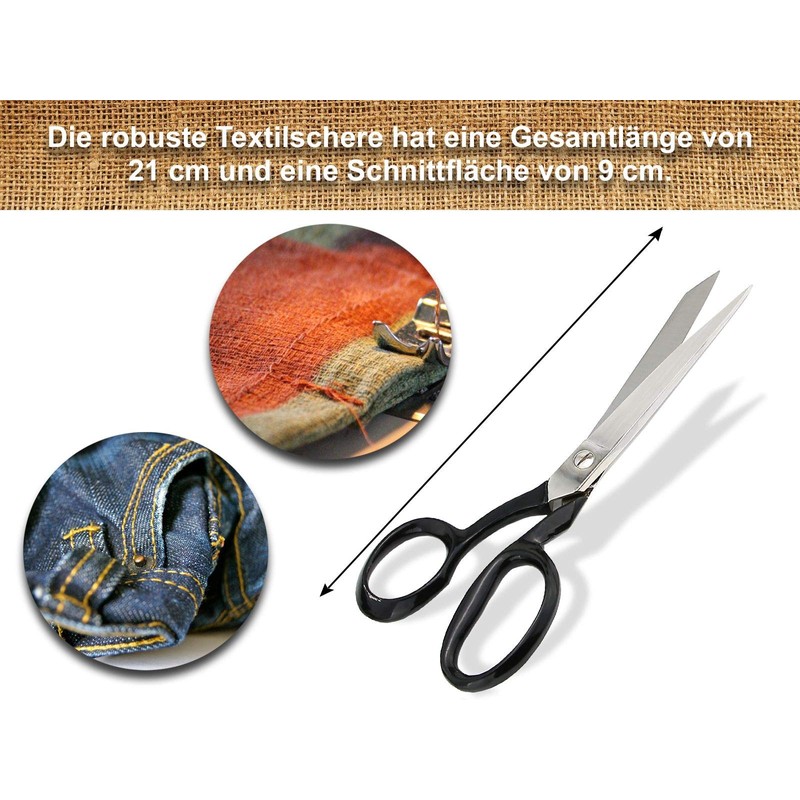 Left-Handed Household Scissors Kitchen Scissors Made of Rustproof High-Quality Stainless