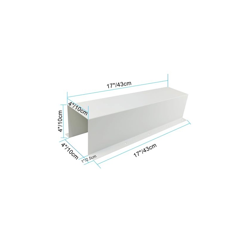 Line Set Cover Kit for Mini Split Air Conditioners Decorative