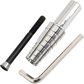 1Set Heavy Duty Expanding Ring Mandrel with Hex Allen Key - Steel Ring Stretcher for Lathe, Ring Turning & Making Tool - Durable Ring Shaper for Jewelry Crafting - Fits Ring Sizes 7 to 14