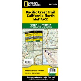 Pacific Crest Trail: California North [Map Pack Bundle] (National Geographic Trails Illustrated Map)