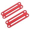 2PCS Weight Belt Keeper Aluminum Alloy 4 Hole Lightweight Dive