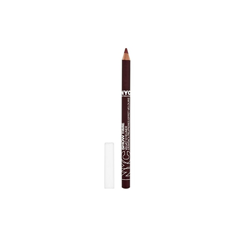 NYC Dark Velvet Eye Liners Number 952, Black Wine