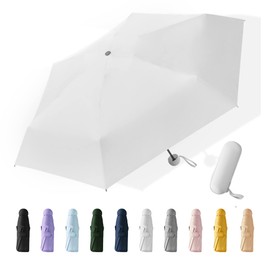 Umbrella, Mini Umbrella, Parasol, Ultra Small, UV Protection, Totally Lightweight, Folding Umbrella, Compact, Men's, Women's, Portable, For Both Rain and Shine, Ultra Small, Manual Opening, Sunscreen