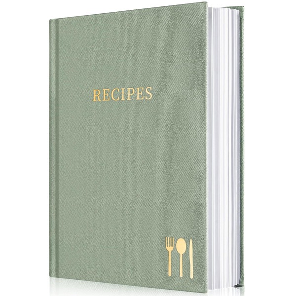 Perfect Blank Recipe Book - Recipe Notebook to Write in