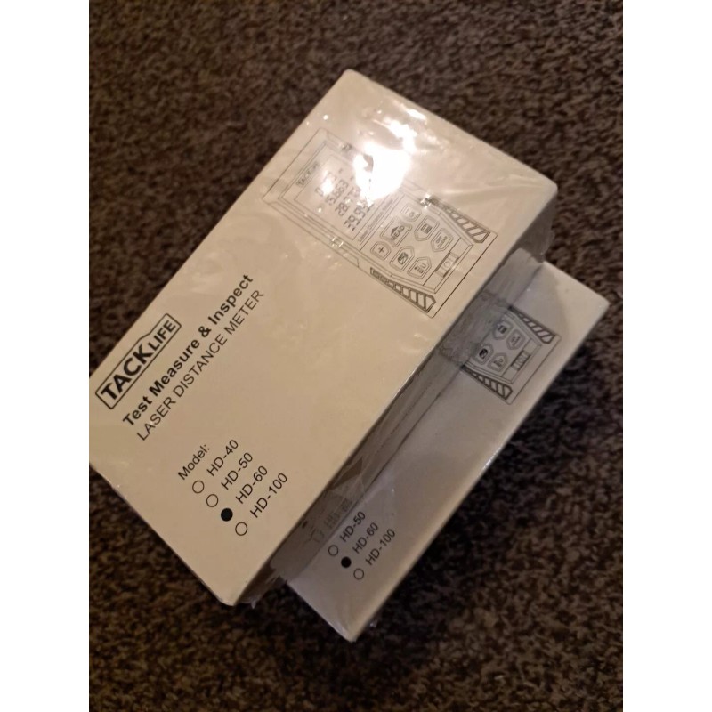 Tacklife 2 New Tacklife HD60 Laser Distance Meter
