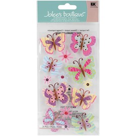 Jolees Boutique Dimensional Stickers, Paisley Butterfly