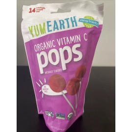 Yum Earth Organic Vitamin C Lollipops Individually Wrapped Allergy Friendly Pops