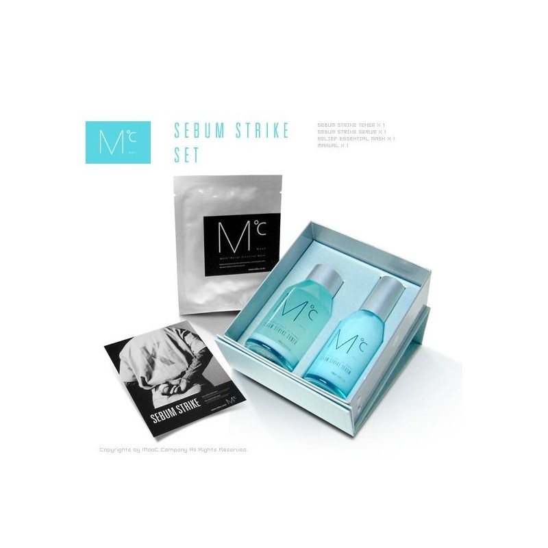 MDoC [엠도씨] 세붐 스트라이크 2종 세트 (GIFT) 샘플파우치 5종