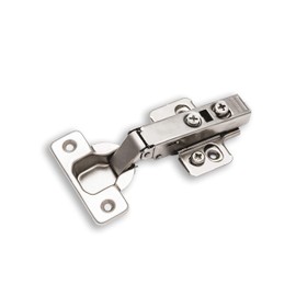 Berta 10-Pack Full Overlay Frameless Soft-Close European Hinges, 110° 3D Adjustable, Clip-On Concealed Kitchen Cabinet Door Hinges with Screws - Ideal for Modern Cabinets