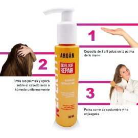 Tratamiento Y Mascarilla Cabello Seco Con Aceite De Argan