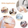 Natural Loofah Sponge Exfoliating Body Scrubber,Eco-Friendly & Biodegradable Bath Loofa