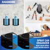 JUGGHOME 2 Pcs Spray Bottle Holder,Heavy-Duty Bottle Holder,Wall Mounted Cup