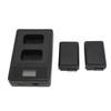 NP FW50 Camera Battery 7.2V 1850mAh with Dual USB LED
