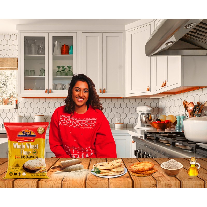 Rani Chapati Flour (100% Pure Whole Wheat Chakki Atta), For