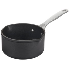 Le Creuset Toughened Nonstick Pro Open Saucepan with Double Pour Spouts, 1.7 qt.