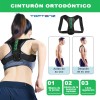 Corrector Postura Espalda Para Hombre Y Mujer Ajustable Faja