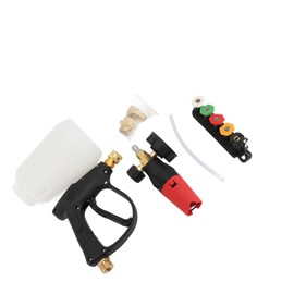 Foam Cannon for Pressure Washer, 1/4 Inch Quick Connector, Car Wash Foam Gun with 5 Pressure Washer Nozzle for Car Washing and Cleaning