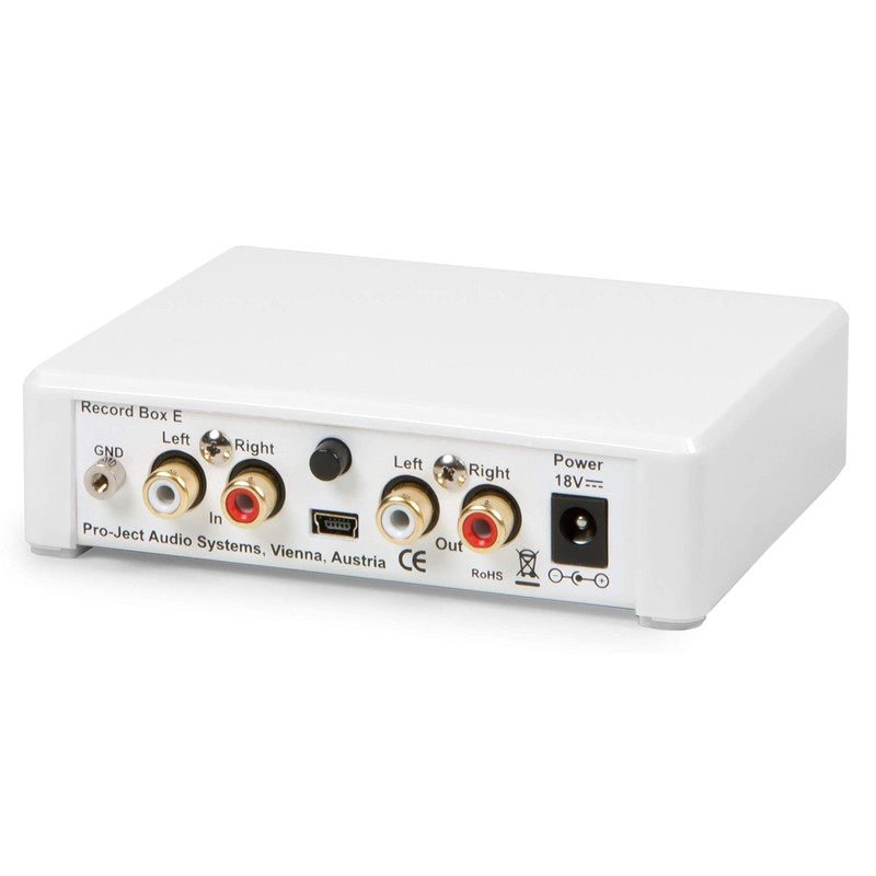 Project Record Box E Pre-Amplifier (White)