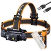 Fenix HM70R 1600 Lumen USB-C Rechargeable Headlamp with Dual ARB-L21-5000,