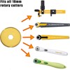 18mm Rotary Cutter Blades,Rotary Blades 18mm, Fits Fiskars,OLFA,Fabric Cutting Blades