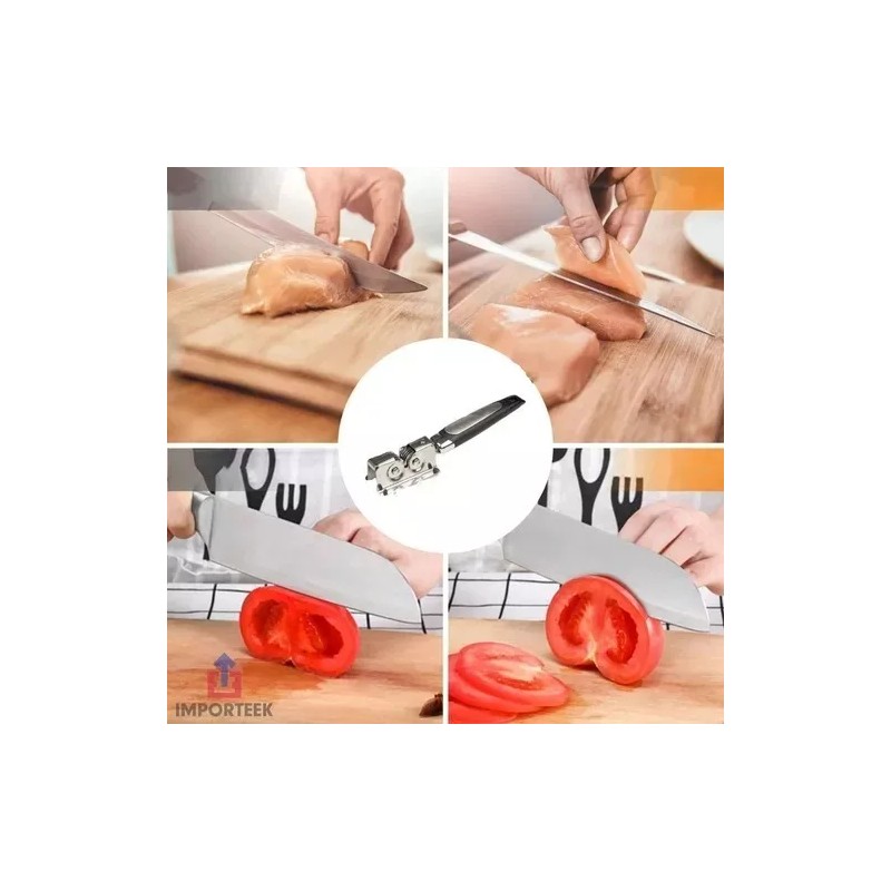 Total Supplier Afilador Cuchillos Cocina Profesional Chef Portatil Manual