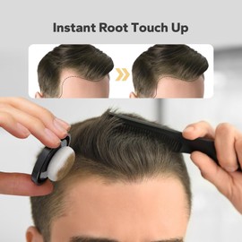 StyleShark Hairline Powder for Women & Men - Stain-Proof Touch Up for Thinning Hair, Quick Sweatproof Cover Up (Sandy Blonde)