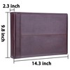 Antner 7 Ring Business Checkbook Binder for Business Checks, 600