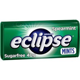Eclipse Spearmint Sugar Free Mints 40g Tin (Case of 12)