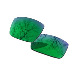 ToughAsNails Replacement Lenses for Oakley Crankshaft OO9239 Sunglasses - HyperVision Plus Green Chrome - Polarized