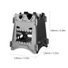 Flatpack Stainless Steel Wood Stove- Lightweight, Durable, Multi-Fuel, Portable &